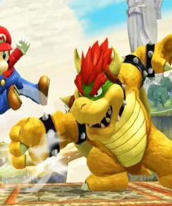 Browser Mario Video Game Diamond Painting