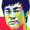 Bruce Lee Pop Art Diamond Painting