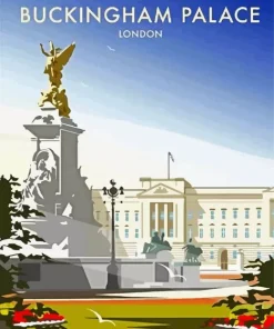 Buckingham Palace Poster Diamond Painting