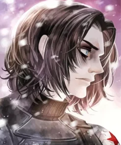 Bucky Barnes Anime Diamond Painting