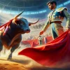 Bull And Matador Diamond Painting