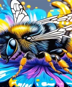 Bumble Bee Insect Diamond Painting