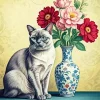 Burmese Cat Diamond Painting