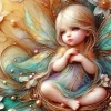 Cherub Angel Girl Diamond Painting