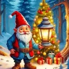 Christmas Gnome Gifts Diamond Painting