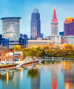 Cleveland Ohio Diamond Painting