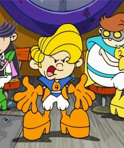 Codename Kids Next Door Diamond Painting