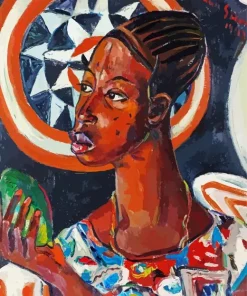 Congolese Woman By Irma Stern Diamond Painting