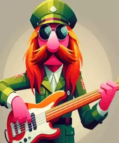 Cool Floyd Pepper Diamond Painting