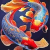 Cool Koi Fish Diamond Painting
