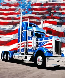 Cool Peterbilt Diamond Painting