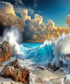 Crashing Wave Diamond Painting