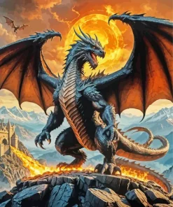 Dragon King Art Diamond Painting