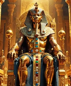Egyptian Pharaoh Diamond Painting