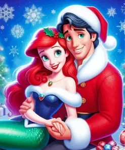 Eric And Ariel Art Diamond Painting