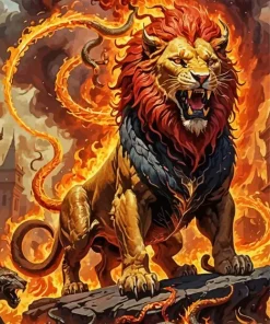 Fantasy Chimera Diamond Painting