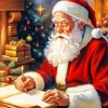 Father Christmas Diamond Painting