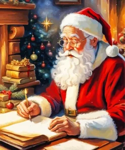 Father Christmas Diamond Painting