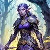 Female Elf Warrior Art Diamond Painting