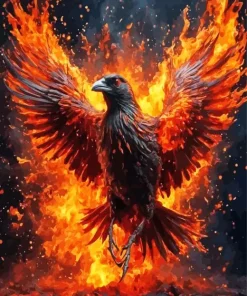 Fire Animal Art Diamond Painting