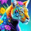 Floral Animal Art Diamond Painting