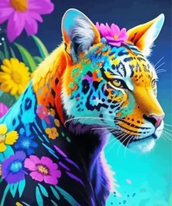 Floral Animal Art Diamond Painting