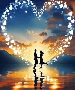 Flying Lovers Diamond Painting