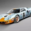 Ford Race GT40 Car Diamond Painting