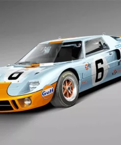 Ford Race GT40 Car Diamond Painting