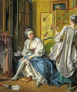 Francois Boucher La Toilette Diamond Painting