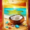 Fresh Coconut Art Diamond Painting