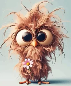 funny bird art Diamond Painting