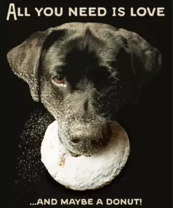 Funny Puppy Quote Diamond Painting