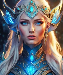 Gorgeous Elven Queen Diamond Painting