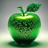 Green Apple Art Diamond Painting