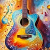 Guitar Art Diamond Painting