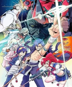 Gurren Lagann Diamond Painting