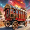 Gypsy Wagon Diamond Painting