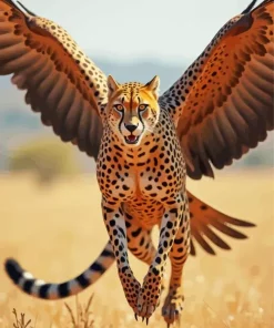 Hybrid Cheetah Diamond Painting
