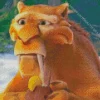 Ice Age Tiger Diego Diamond Painting
