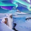 Iceland Kirkjufell Mountain Diamond Painting