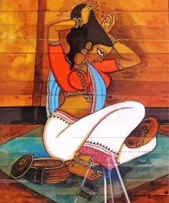 Indian Folk Art Diamond Painting