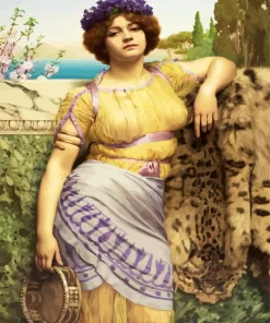 Ionian Dancing Girl Diamond Painting