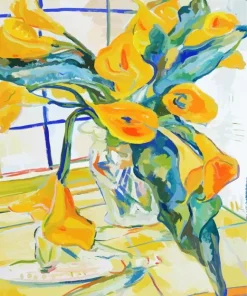 Irma Stern Flowers Vase Diamond Painting