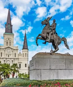 Jackson Square New Orleans Diamond Painting