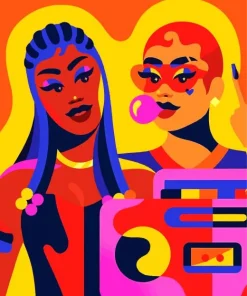 Jade Purple Brown Diamond Painting