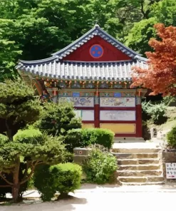 Jeondeungsa Temple Diamond Painting