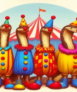Jester Snakes Diamond Painting