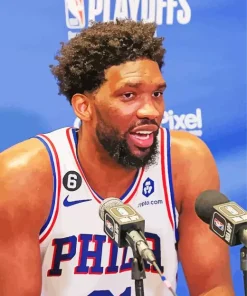 Joel Embiid Diamond Painting