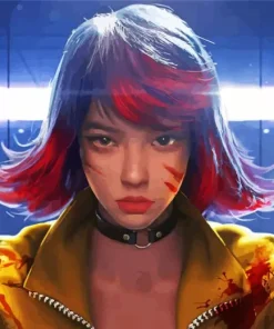 Kelly Free Fire Diamond Painting